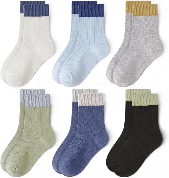 Baby Toddler Essentials Non-Slip Crew Socks by Bearbay