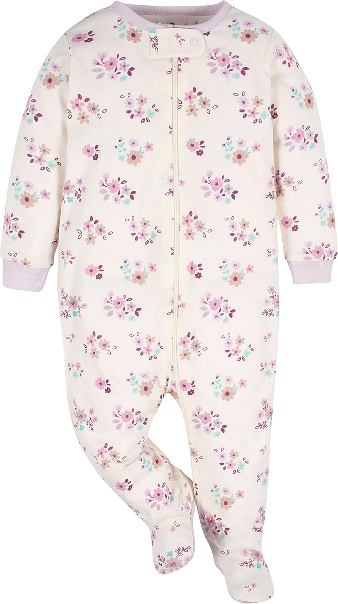 Gerber Baby Girls 2-Pack Sleep ‘N Play - Image 4