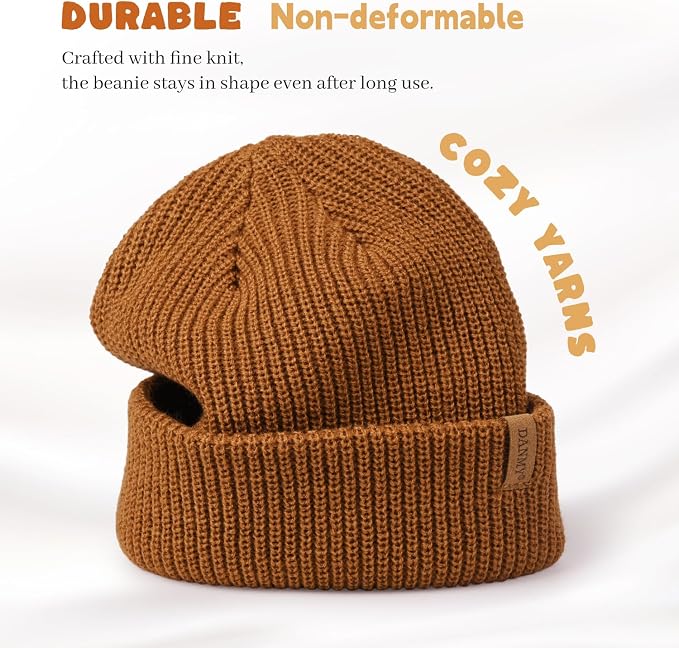 DANMY Infant Toddler Beanie Kint Hat Baby Boys Girls Beanies Kids Winter Hats - Image 4
