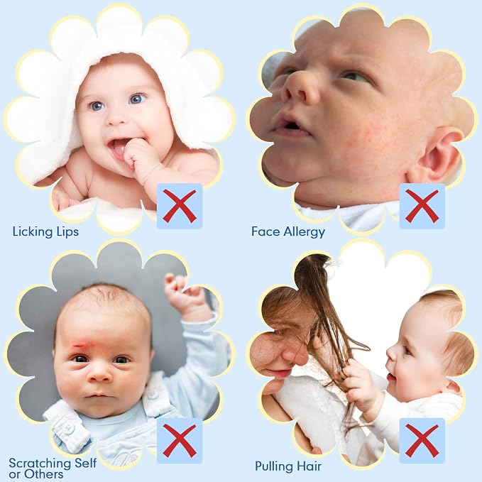 12 Pairs Newborn Baby Mittens Infant Toddler Gloves No Scratch Mittens Gloves - Image 3