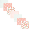 Hudson Baby Unisex Baby Cotton Flannel Receiving Blankets Bundle, Sweet Peach by HudsonBaby