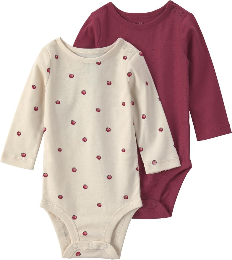 little planet by carter's Baby 2-Pack Organic Cotton Long-Sleeve Bodysuits by LittlePlanet