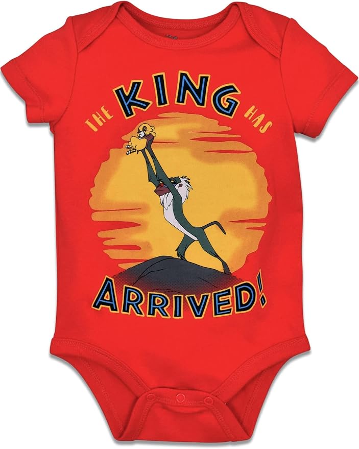 Disney Baby 5-Pack Short Sleeve Bodysuits Newborn to Infant - Image 5