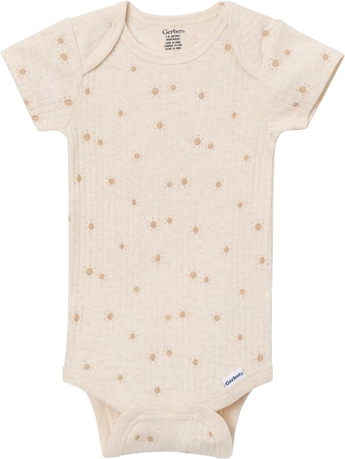 4-Pack Baby Boys Dino Blues Short Sleeve Onesies® Bodysuits - Image 3