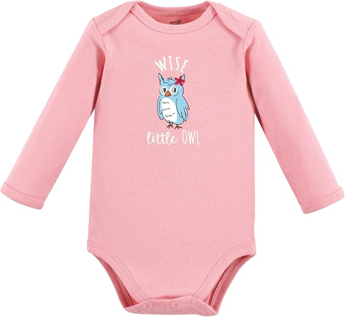 Touched by Nature Unisex Baby Organic Cotton Long-Sleeve Bodysuits - Image 5