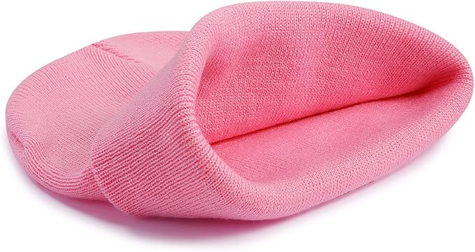 Baby Beanie Knit Ski Hat with Cute Face - Image 3