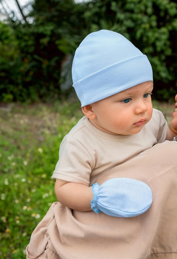 Baby Mittens No Scratch, Newborn Gloves 0-6M, Registry Essential - Image 4