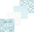Luvable Friends Little Treasure Flannel Receiving Blankets 4pk by Luvable+Friends