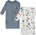 Aablexema Baby Nightgowns Rayon of Bamboo 2-way Zipper by Aablexema