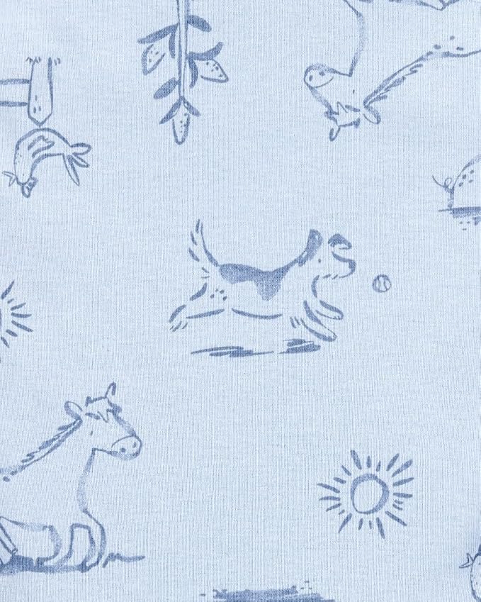 Carter's Baby Boys 5-Pack Original Short Sleeve Bodysuits - Image 2