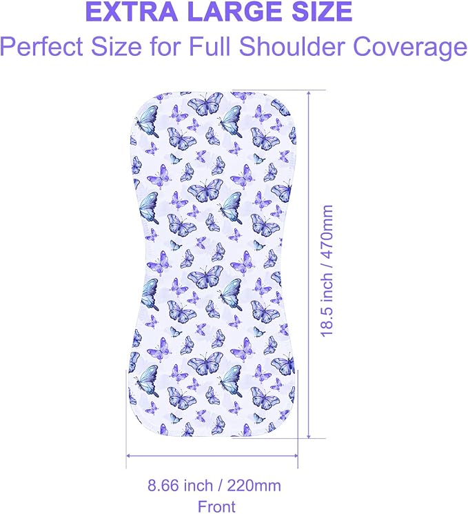 10-Pack Burp Cloths for Baby Boys and Girls - Image 3