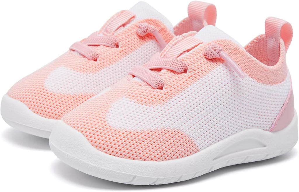 MORENDL Toddler Shoes Baby Walking Sock Shoes Infant Sneakers 0-4 Years Boy Girl Barefoot Tennis Shoe Non-Slip Brethable
