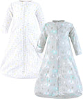 Hudson Baby Unisex Baby Cotton Long-Sleeve Wearable Sleeping Bag by HudsonBaby