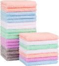 Orighty Baby Washcloths 24-Pack, Microfiber Coral Fleece Baby Towels, Super by AllRightinOrighty