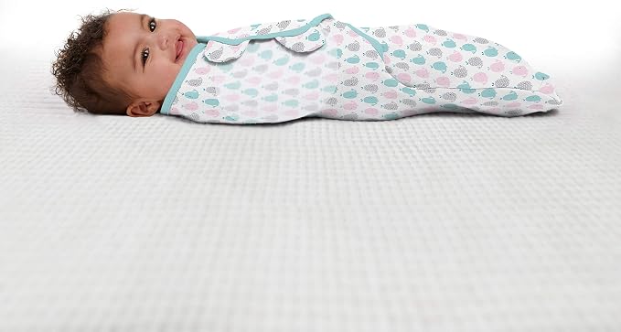 SwaddleMe by Ingenuity Original Swaddle, 100% Cotton, Improves Sleep & Calms - Image 6