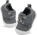 FEETCITY Baby Walking Shoes Wide Baby Shoes Boys Girls Infant Sneakers Crib Shoes Breathable Toddler Barefoot Shoes Slip On Shoes