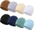 DRESHOW BQUBO 8 Pack Baby Newborn Hats Infant Toddler Kid Hats Soft Nursery by DRESHOW