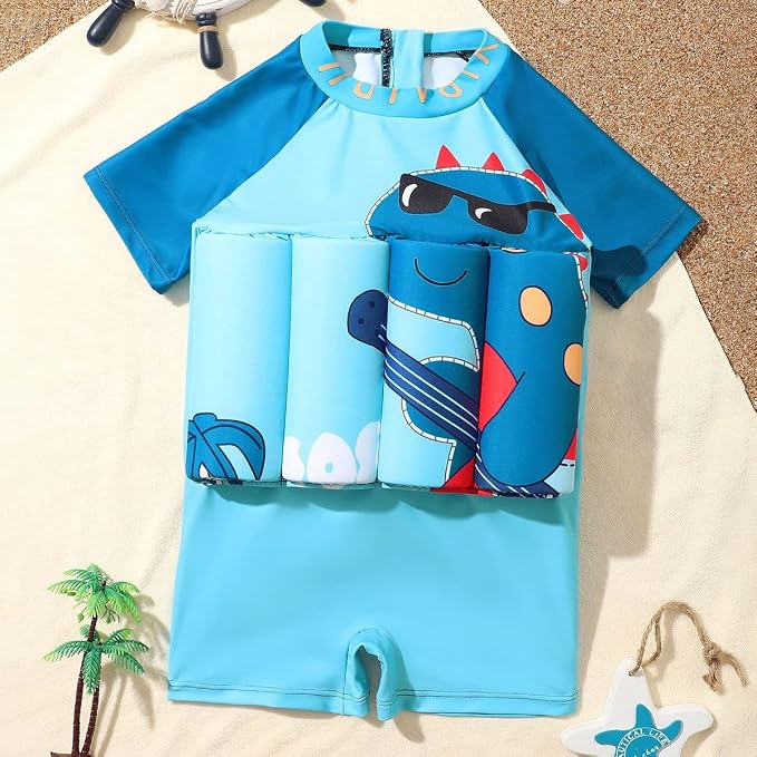 Kids Boys Girls Floatation Swimsuit - Image 3