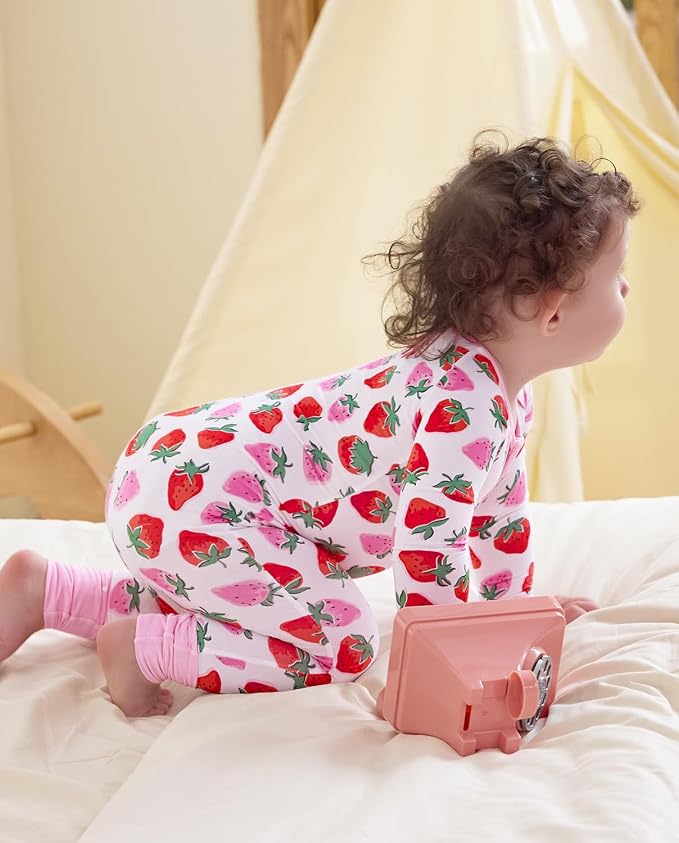 babee Reshinee Viscose Derived from Bamboo Baby Footie Pajamas Convertible - Image 7