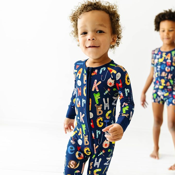 Little Sleepies Pajamas for Baby Boys & Girls, Viscose from Bamboo Baby Pajamas - Image 3