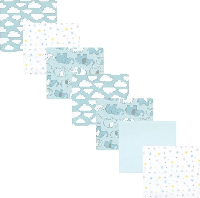 Luvable Friends Little Treasure Flannel Receiving Blankets 7pk by Luvable+Friends
