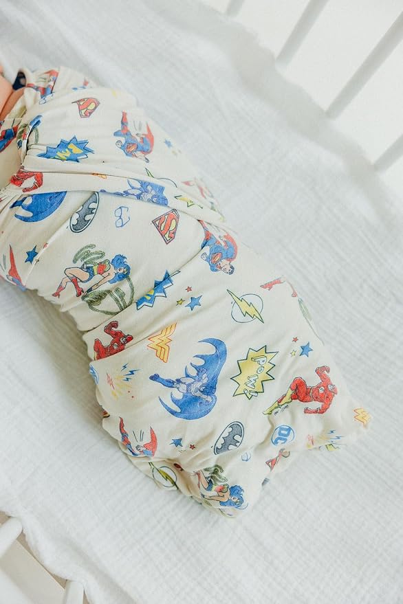 Copper Pearl Swaddle Blankets for Newborns | Soft Stretchy Receiving Blankets - Image 5