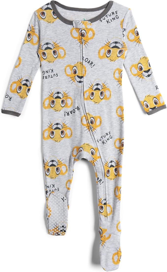 Disney Baby Boys' 2-Pack Footed One-Piece Sleep N' Play Newborn to Infant - Image 6
