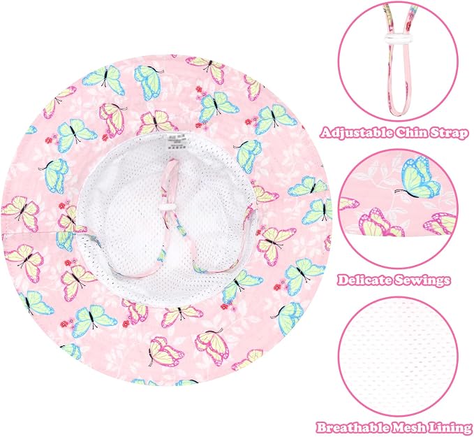 Sarfel Baby Sun Hat Summer Baby Boy Hats UPF 50+ Sun Protection Toddler Hat - Image 2