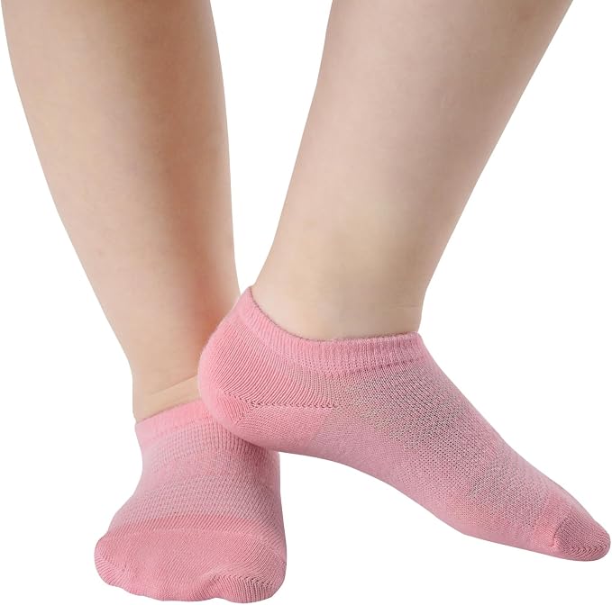 Toddler Little Girls Boys No Show Socks Cotton Low Cut Socks - Image 2