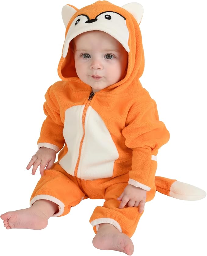 Cuddle Club Fleece Baby Bunting Bodysuit Hoodie, Newborn by CuddleClub