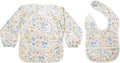 haakaa Waterproof Baby Bibs for Eating 2pcs for 6-24M by haakaa
