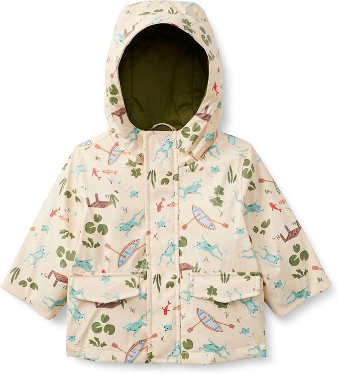 Amazon Essentials x Sofia Grainge Toddler and Baby Boys' Water-Repellent Rain by AmazonEssentials