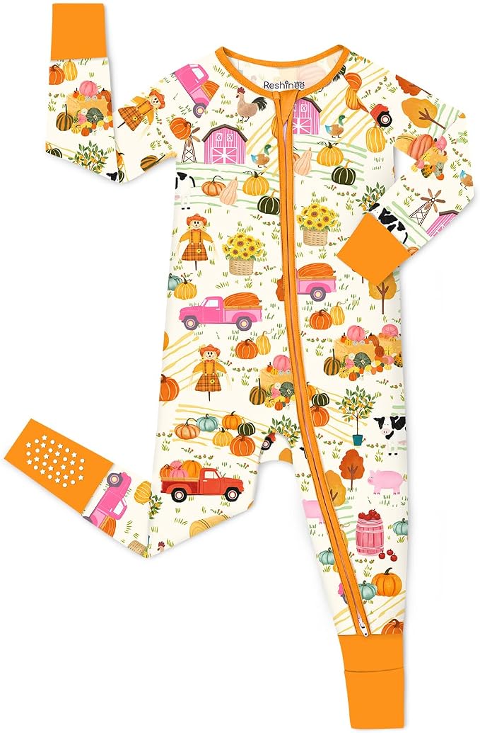 babee Reshinee Viscose derived from bamboo Baby Pajamas Convertible Footie by babeeReshinee