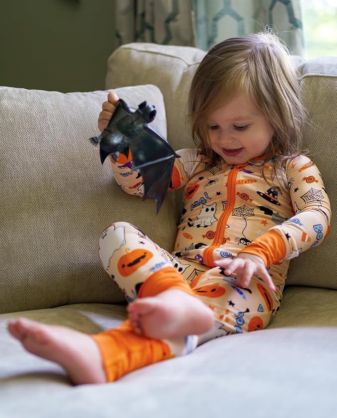 babee Reshinee Bamboo Viscose Baby Footie Pajama, Zipper Sleeper Boys Girls | - Image 3