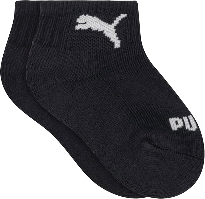 PUMA Unisex Baby 6-pack Infant Anklet Socks, Extra Cushion & Comfort-toe - Image 4