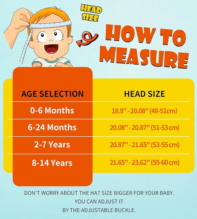 Toddler Baby Sun Hat Kids Summer Beach Essentials Adjustable Beach Hats - Image 6