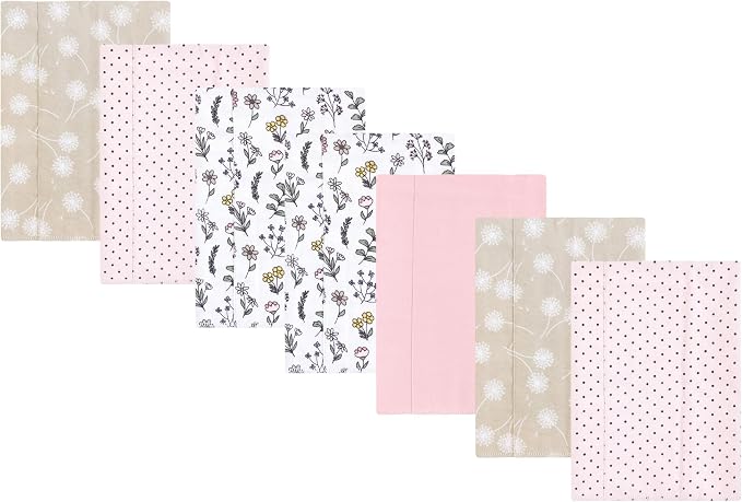 Luvable Friends Hudson Baby Flannel Burp Cloths 7pk by Luvable+Friends