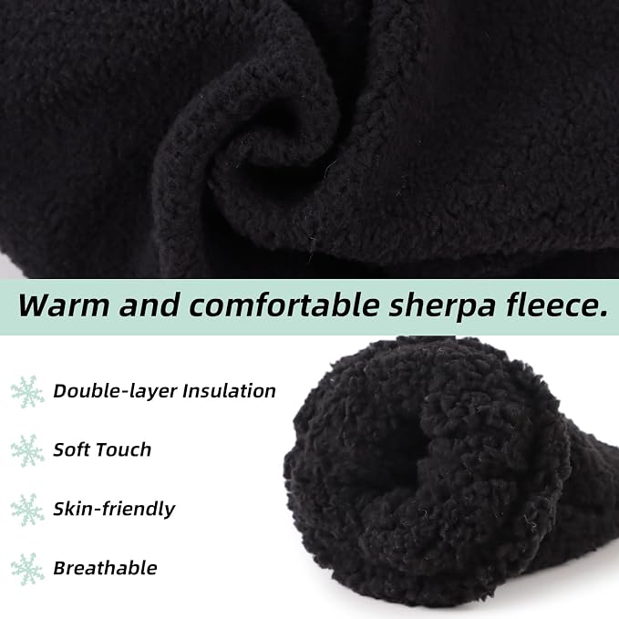 Zsedrut Baby Boys Winter Glove Warm Toddler Infant Girls Mittens Fleece Lined - Image 3