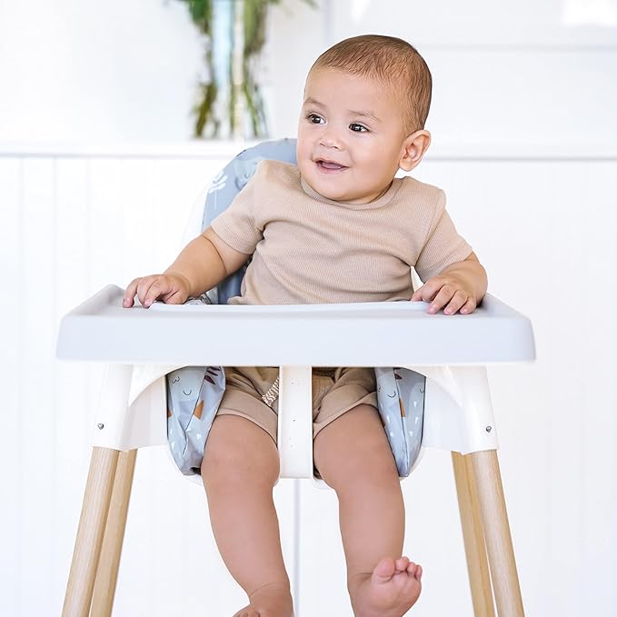 Nibble and Rest Highchair Insert Cover, Compatible for IKEA Antilop Highchair, High Chair Accessories Stain-Proof and Wipeable Insert Cover (Cushion NOT Included)(Savannah)