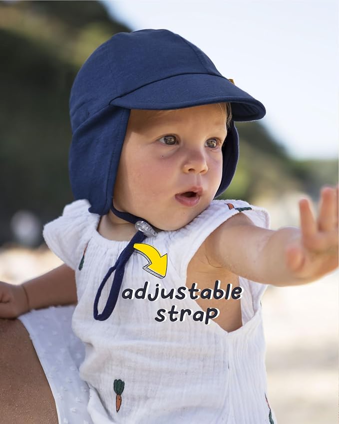 FURTALK Baby Sun Hat UPF 50+ UV Ray Sun Protection Cotton Toddler Hats - Image 8