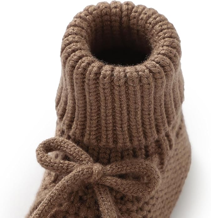 Newborn Shoes Knitted Baby Booties Infant Boys Girls First Walkers | Handmade - Image 7