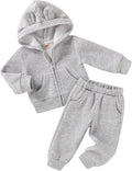 Happy Town Baby Clothes for Girls Boys Clothes Solid Color Zipper Hoodie and by HappyTown