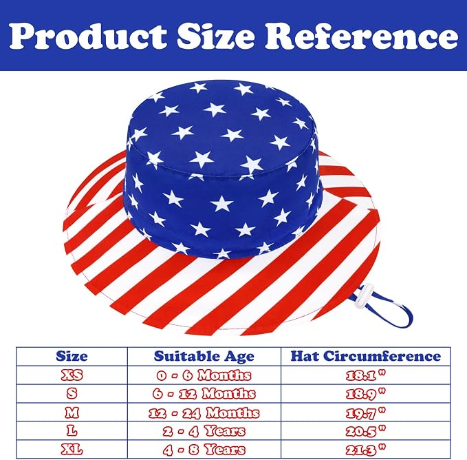 Sarfel Baby Sun Hat Summer Baby Boy Hats UPF 50+ Sun Protection Toddler Hat - Image 7