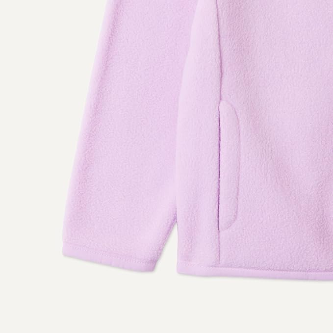 Amazon Essentials Unisex Kids' Polar Fleece Full-Zip Mock Jacket - Image 5