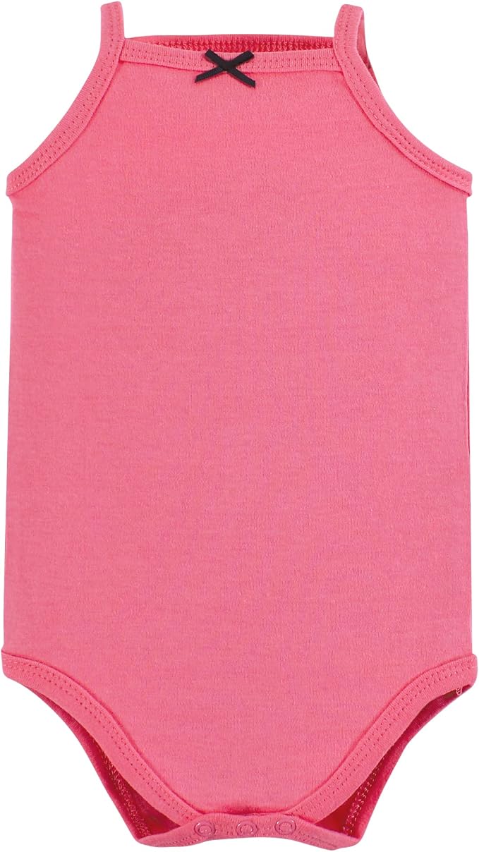 Hudson Baby Unisex Baby Cotton Sleeveless Bodysuits - Image 7