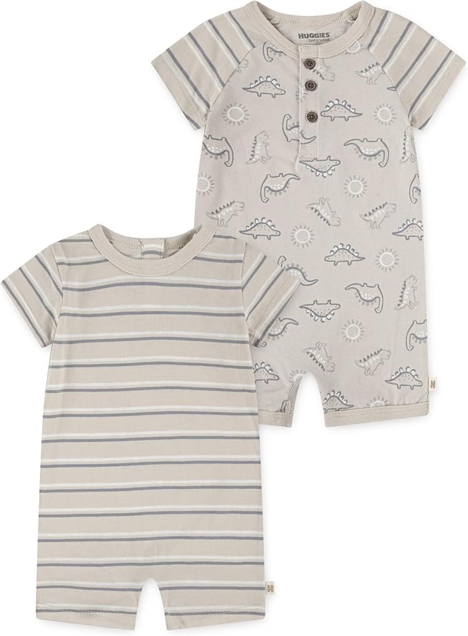 HUGGIES Baby Multi-pack Short Sleeve Romper by Huggies%C2%AE