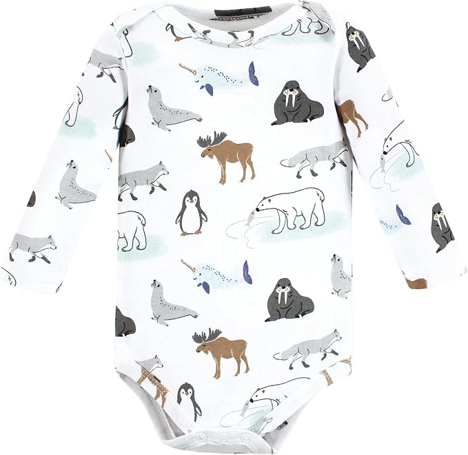 Hudson Baby Unisex Baby Cotton Bodysuits - Image 4