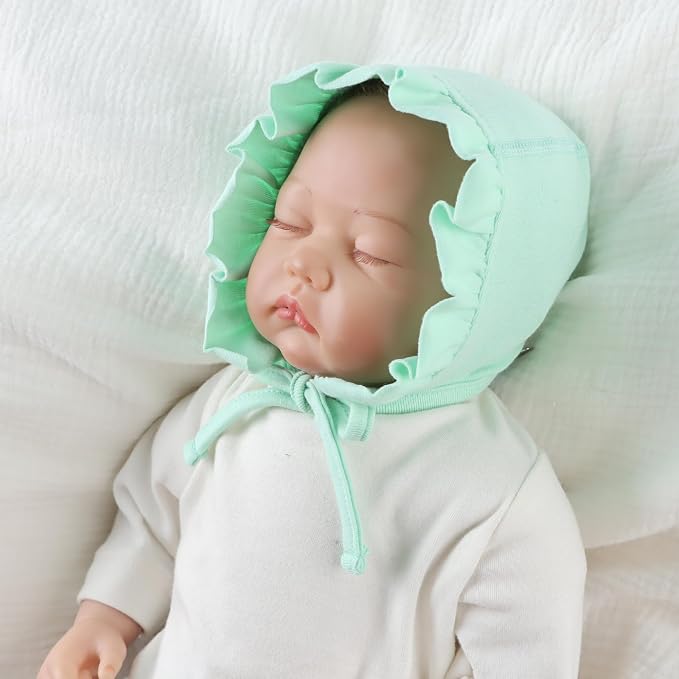 Lovely Baby Girl Hospital Hat Soft Cotton Newborn Beanie Winter Baby Hats - Image 6