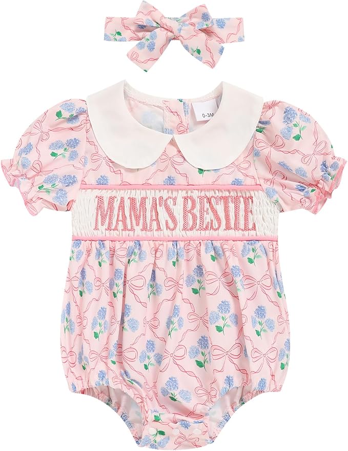 GRNSHTS Baby Girl Romper Newborn Clothes Bodysuit Jumpsuit Baby Girl Clothes by GRNSHTS