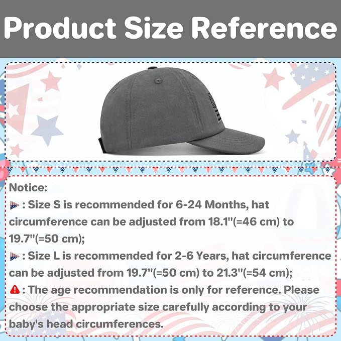 qikqik Baby Baseball Cap Toddler Baseball Hat Baby Ball Cap Toddler Hats - Image 6